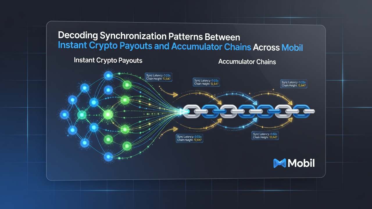 Diagram van accumulator chains gekoppeld aan cryptouitbetalingen