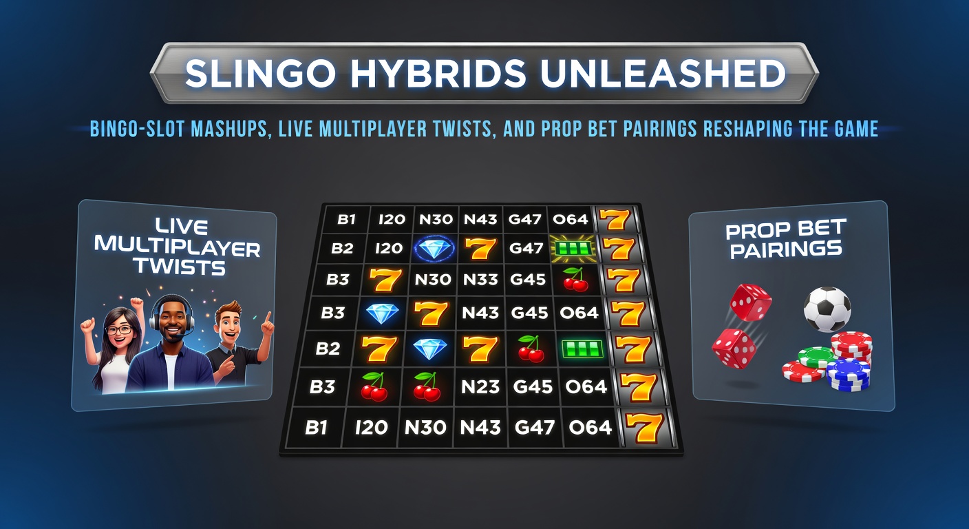 Live multiplayer Slingo sessie met spelers aan een digitaal leaderboard en gedeelde bingo-grid